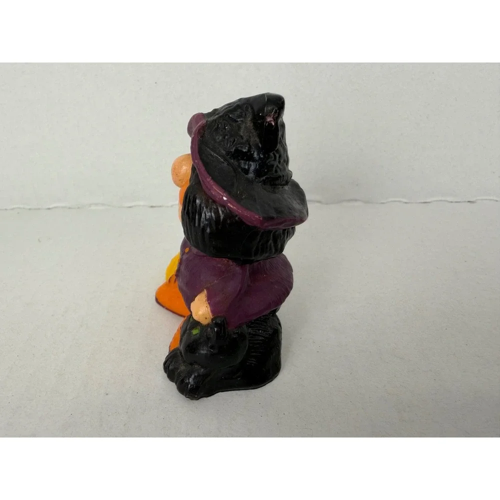 Hallmark 1977 Halloween Witch Figurine‎ Merry Miniature Vintage